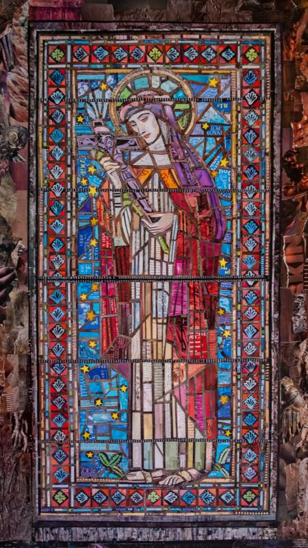 The Saint Catherine of Sienna collage